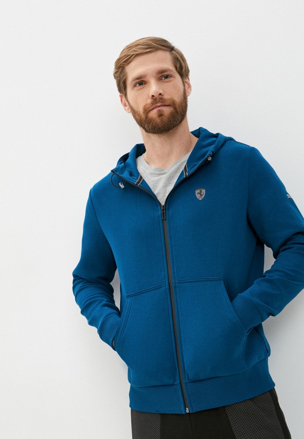 

Толстовка PUMA, Синий, Ferrari Style Hdd Sweat Jkt