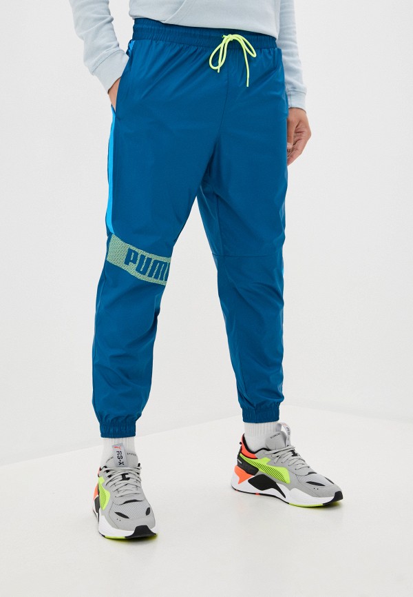 

Брюки спортивные PUMA, Бирюзовый, PUMA PU053EMJZOQ2