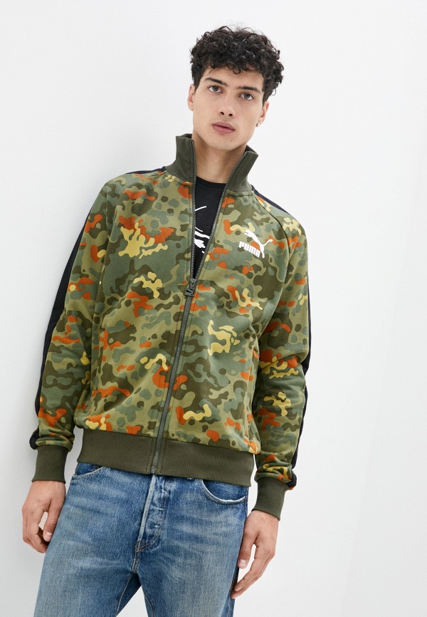 

Олимпийка PUMA, Хаки, Classics Graphics AOP Top