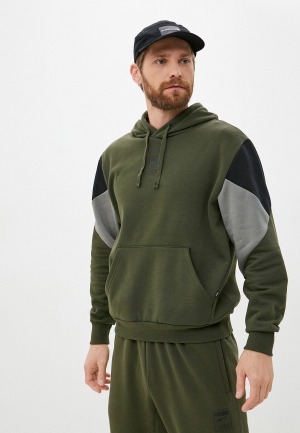 

Худи PUMA, Хаки, Rebel Hoodie Small Logo