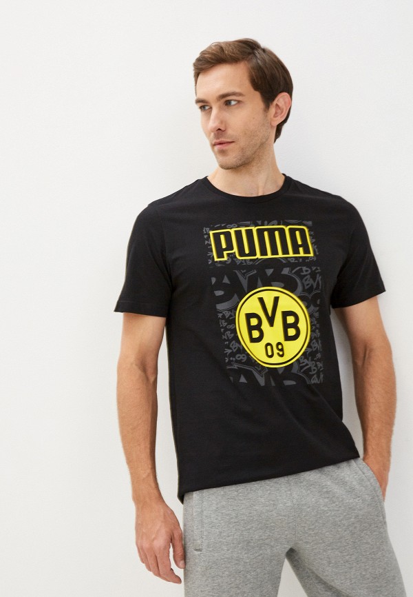 

Футболка PUMA, Черный, BVB ftblCore Graphic Tee