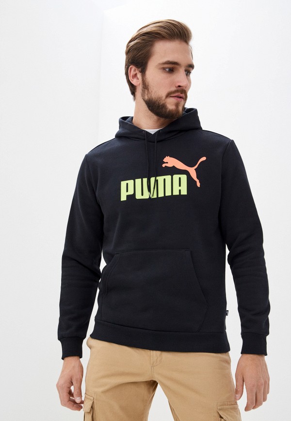 

Худи PUMA, Черный, ESS 2 Col Hoody FL Big Logo