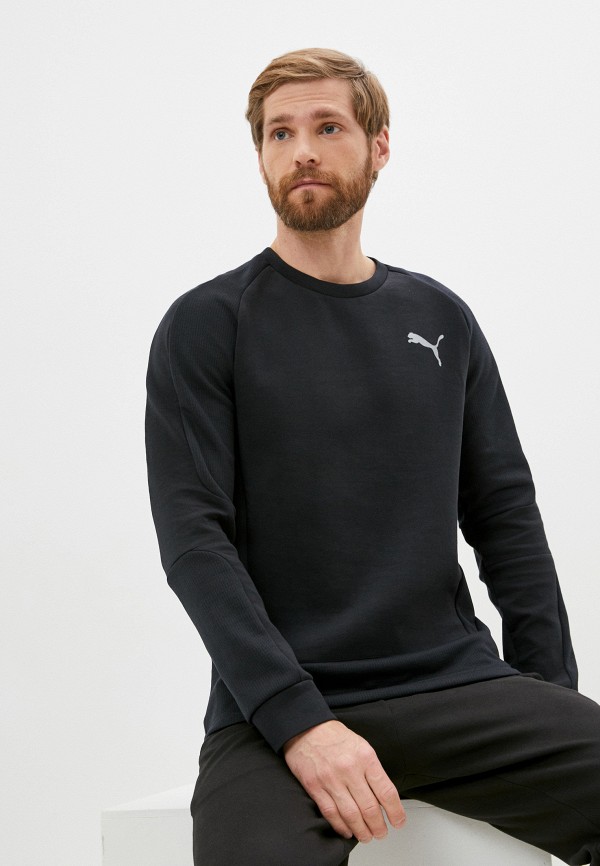 

Свитшот PUMA, Черный, EVOSTRIPE Crew