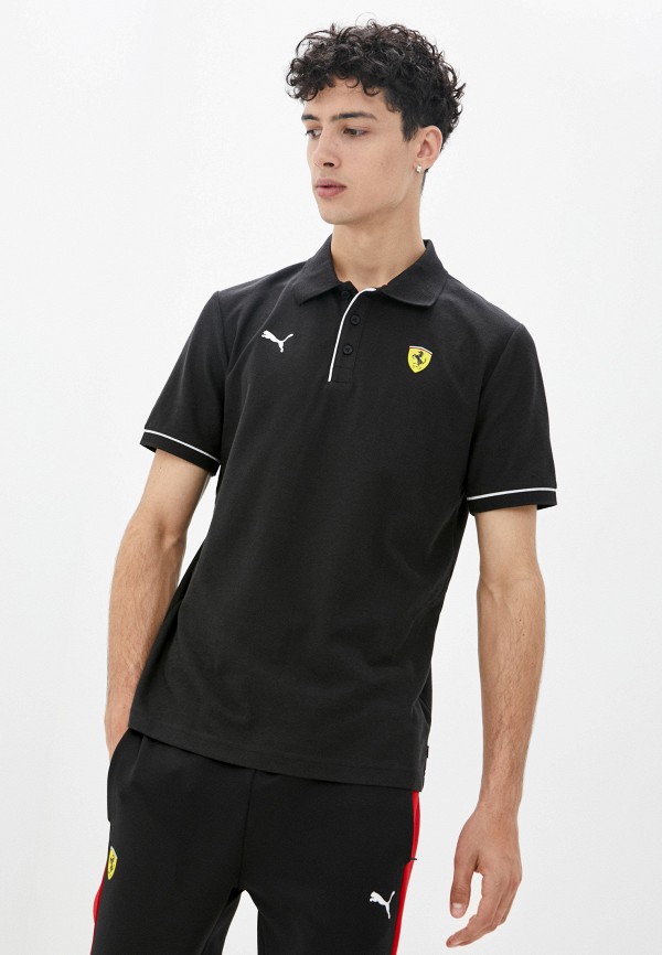 

Поло PUMA, Черный, Ferrari Race Polo