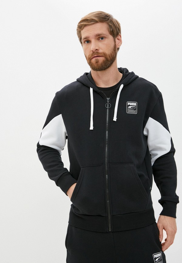 

Толстовка PUMA, Черный, Rebel FZ Hoodie