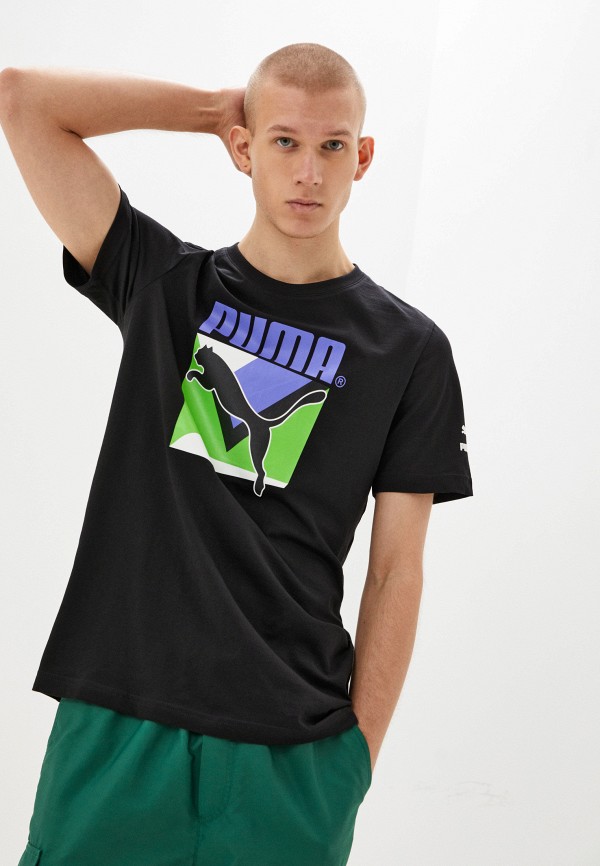 

Футболка PUMA, Черный, TFS Graphic Tee