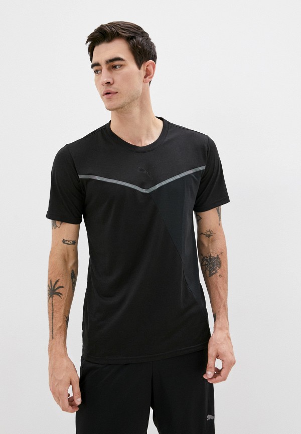 

Футболка спортивная PUMA, Черный, Train Thermo R+ BND SS Tee
