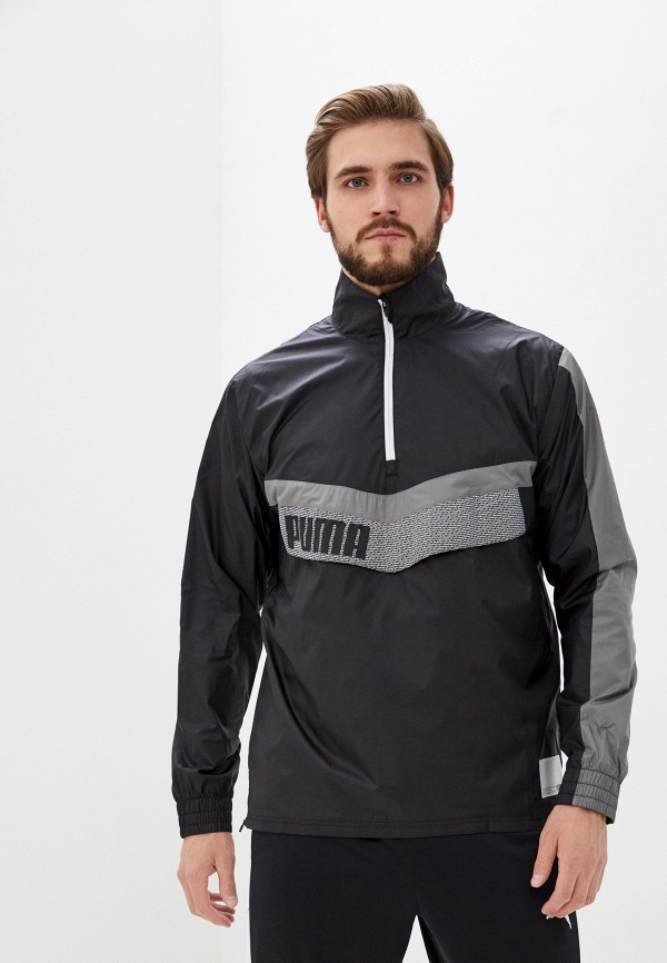 

Ветровка PUMA, Черный, Train Woven 1/2 Zip Jacket