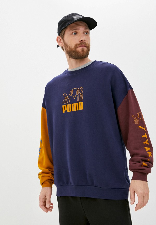

Свитшот PUMA, Синий, PUMA x TYAKASHA Crew