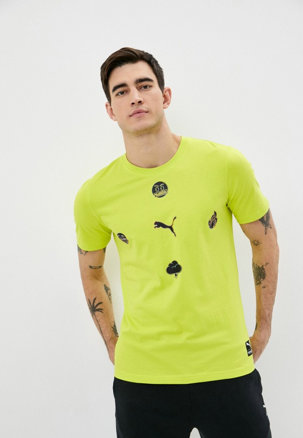 

Футболка PUMA, Желтый, PUMA PU053EMKXGW4