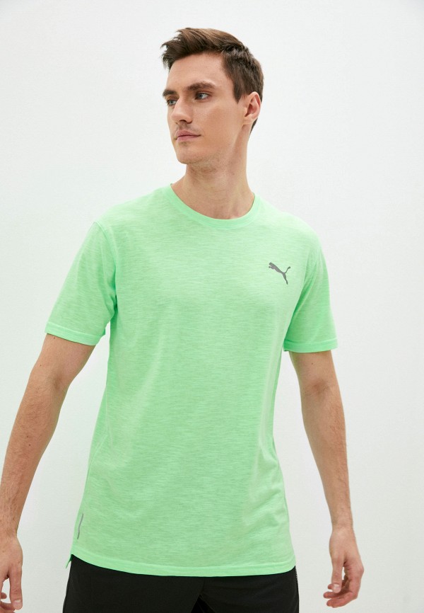 

Футболка спортивная PUMA, Зеленый, TRAIN FAV ENERGY SS TEE