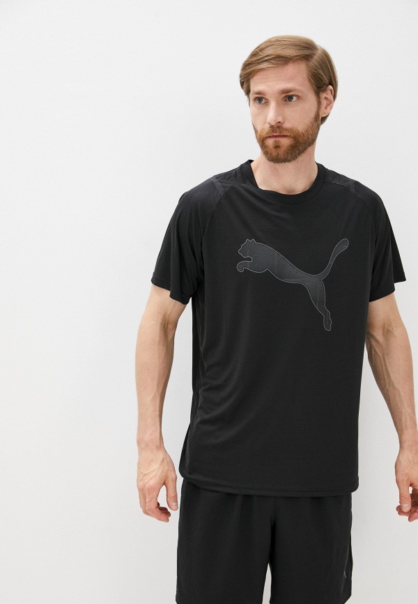 

Футболка спортивная PUMA, Черный, TRAIN GRAPHIC RAGLAN TEE