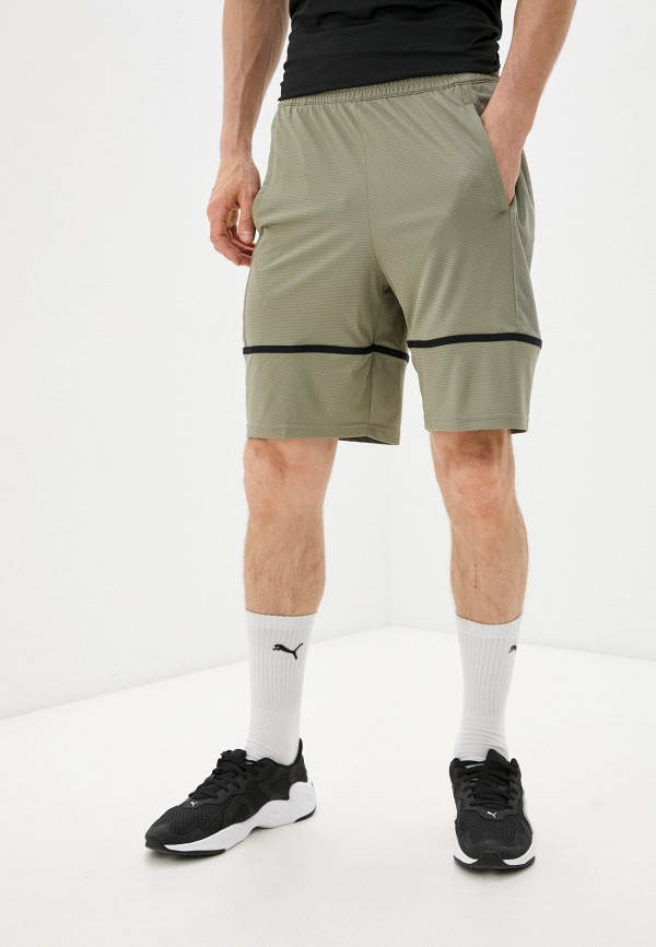 

Шорты спортивные PUMA, Хаки, TRAIN GRAPHIC KNIT 9" SHORT