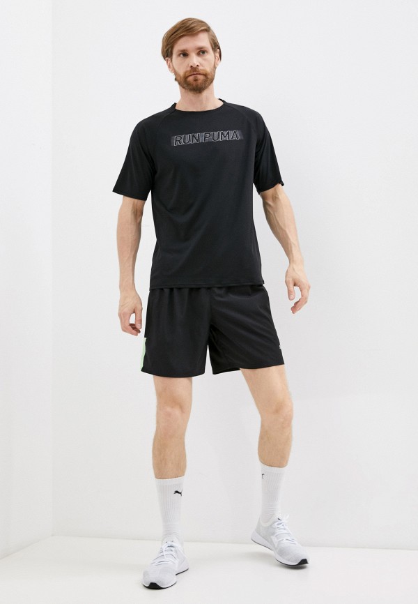 

Футболка спортивная PUMA, Черный, RUN LITE COOLadapt SS TEE M
