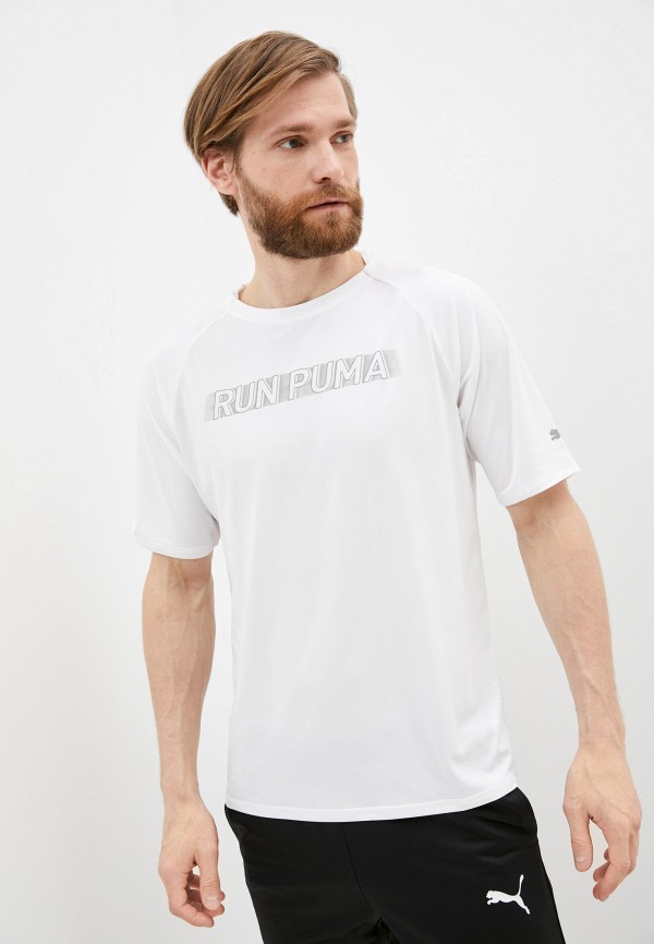 

Футболка спортивная PUMA, Белый, RUN LITE COOLadapt SS TEE M