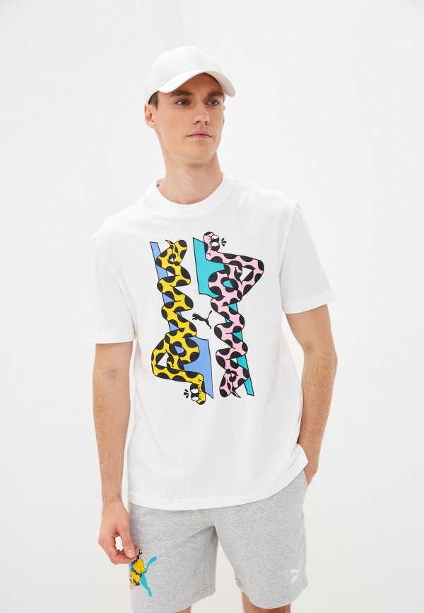 

Футболка PUMA, Белый, PUMA x AKA BOKU Tee
