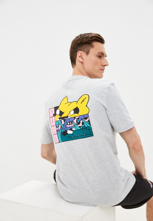 

Футболка PUMA, Серый, PUMA PU053EMMJGI6