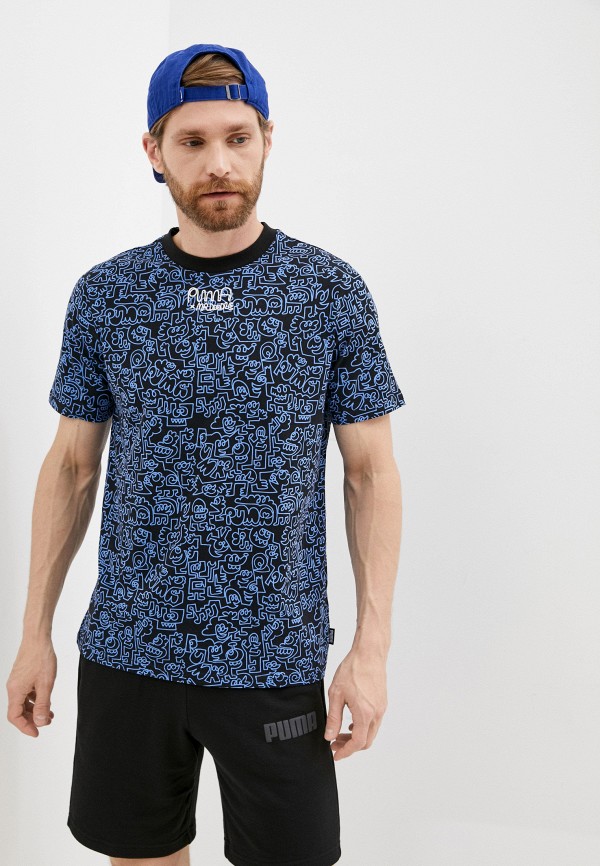 

Футболка PUMA, Синий, PUMA x MR DOODLE AOP Tee