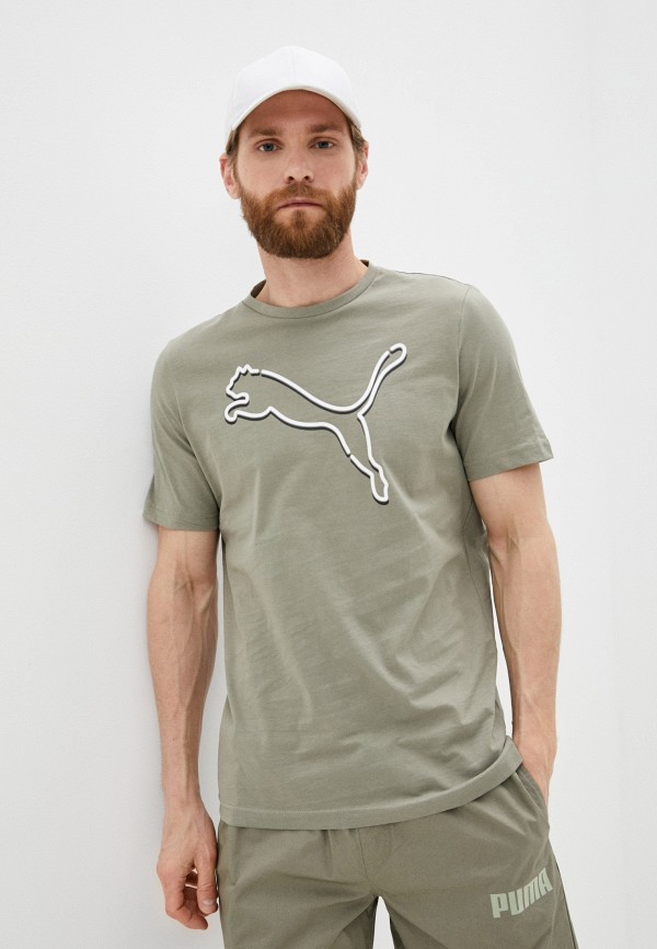 

Футболка PUMA, Хаки, PUMA PU053EMMJGM4
