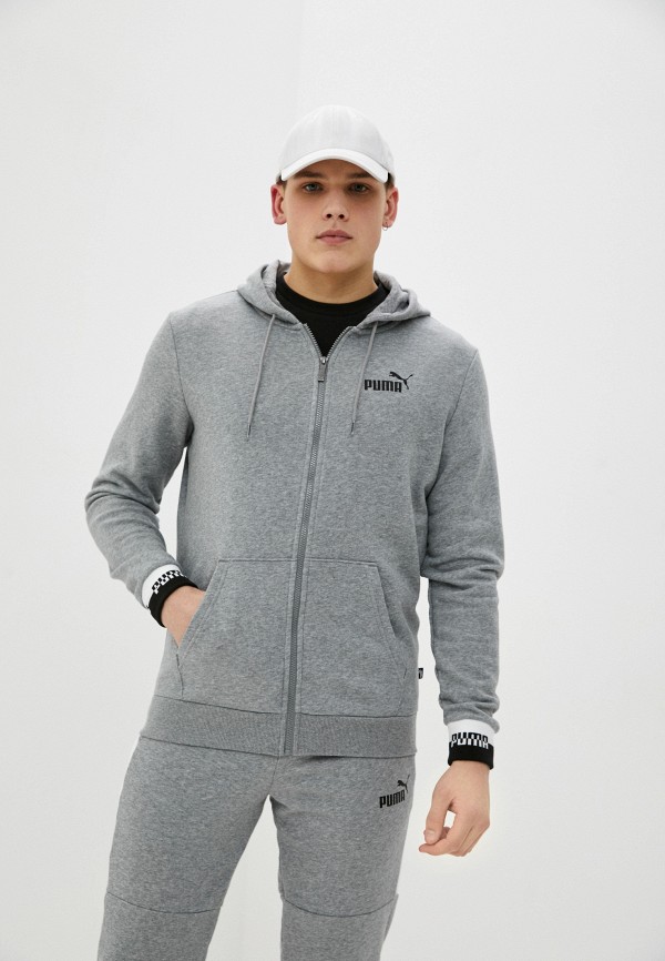 

Толстовка PUMA, Серый, AMPLIFIED FZ Hoodie TR