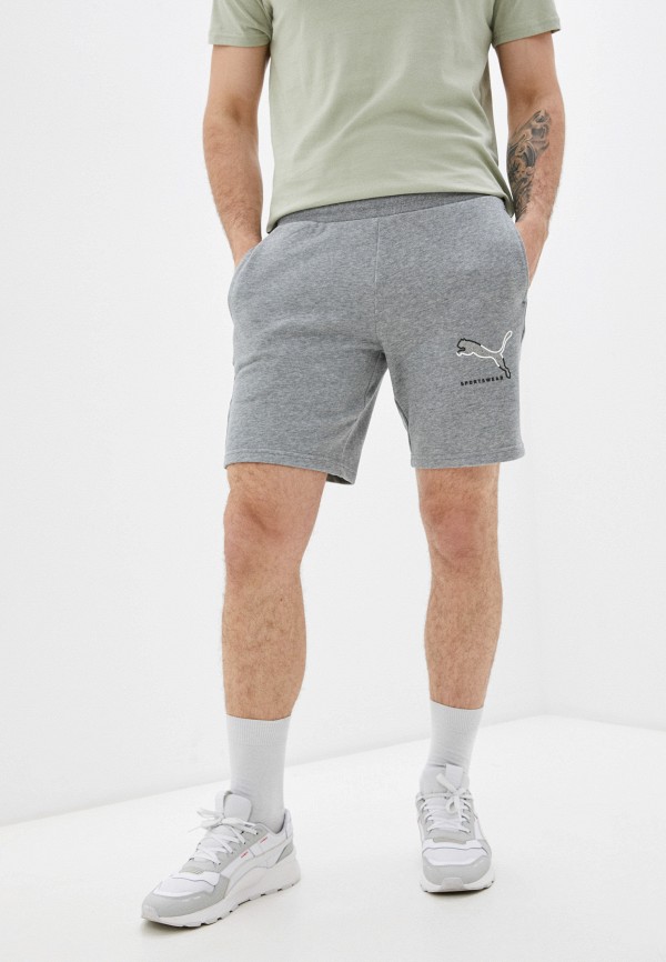 

Шорты спортивные PUMA, Серый, ATHLETICS Shorts 8" TR