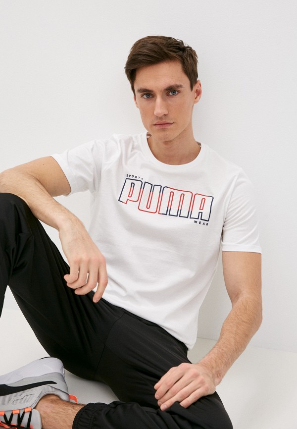 

Футболка PUMA, Белый, PUMA PU053EMMJHF6