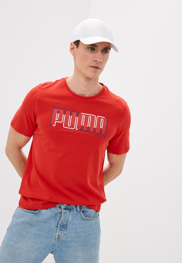 

Футболка PUMA, Красный, ATHLETICS Tee Big Logo