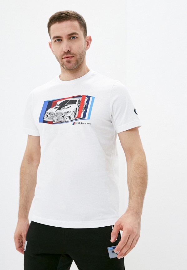 

Футболка PUMA, Белый, BMW MMS Car Graphic Tee