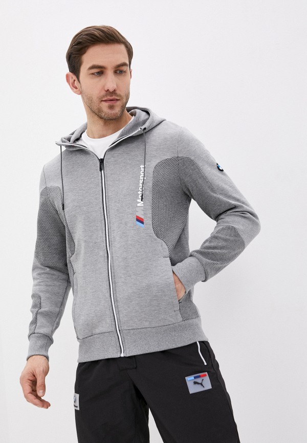 

Толстовка PUMA, Серый, BMW MMS Hooded Sweat Jacket