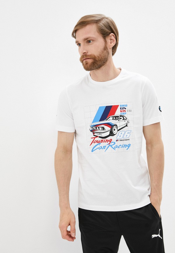 

Футболка PUMA, Белый, BMW MMS Vintage Tee