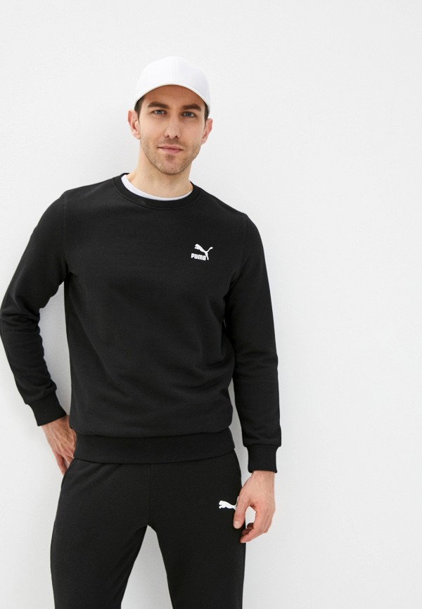

Свитшот PUMA, Черный, Classics Embro Crew TR