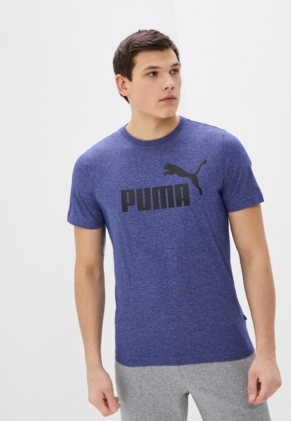 

Футболка PUMA, Синий, ESS Heather Tee