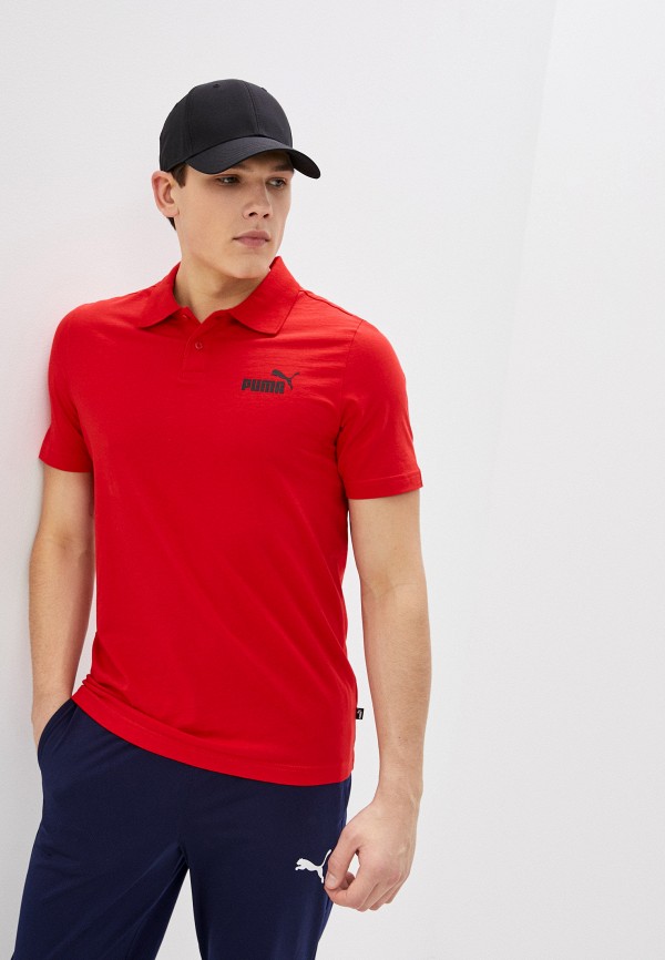 

Поло PUMA, Красный, ESS Jersey Polo