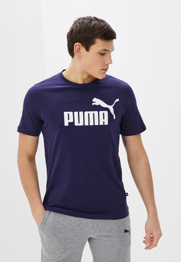 

Футболка PUMA, Синий, ESS Logo Tee