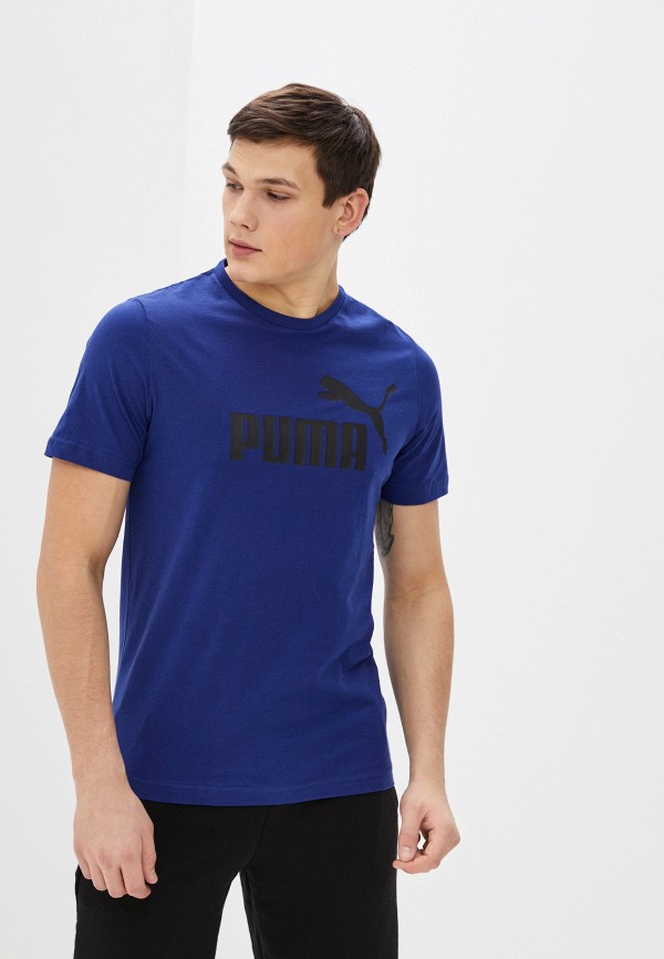 

Футболка PUMA, Синий, ESS Logo Tee (s)