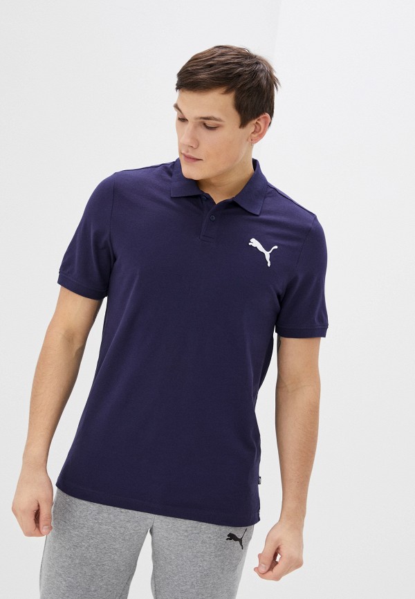 

Поло PUMA, Синий, ESS Pique Polo