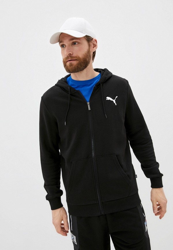 

Толстовка PUMA, Черный, ESS Small Logo FZ Hoodie TR