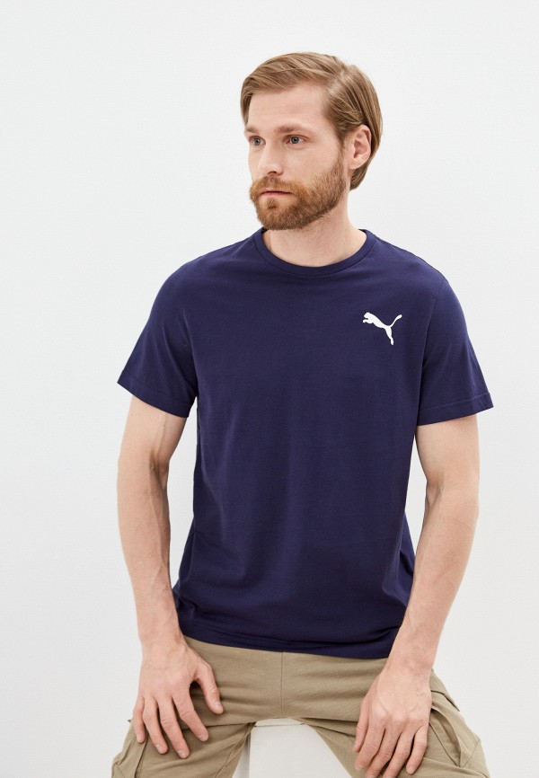 

Футболка PUMA, Синий, ESS Small Logo Tee