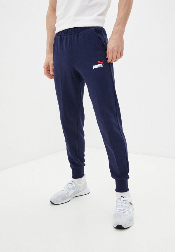 

Брюки спортивные PUMA, Синий, ESS+ 2 Col Logo Pants TR cl