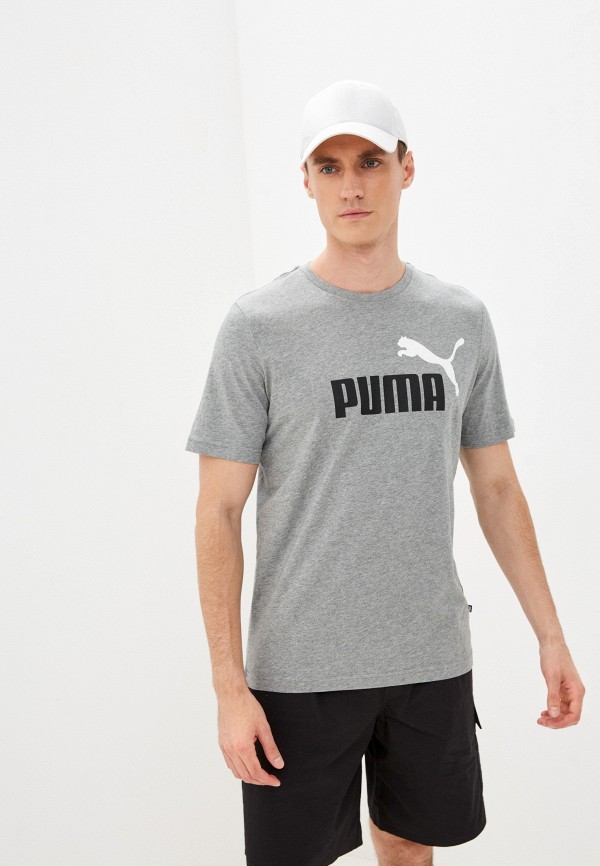 

Футболка PUMA, Черный, ESS+ 2 Col Logo Tee
