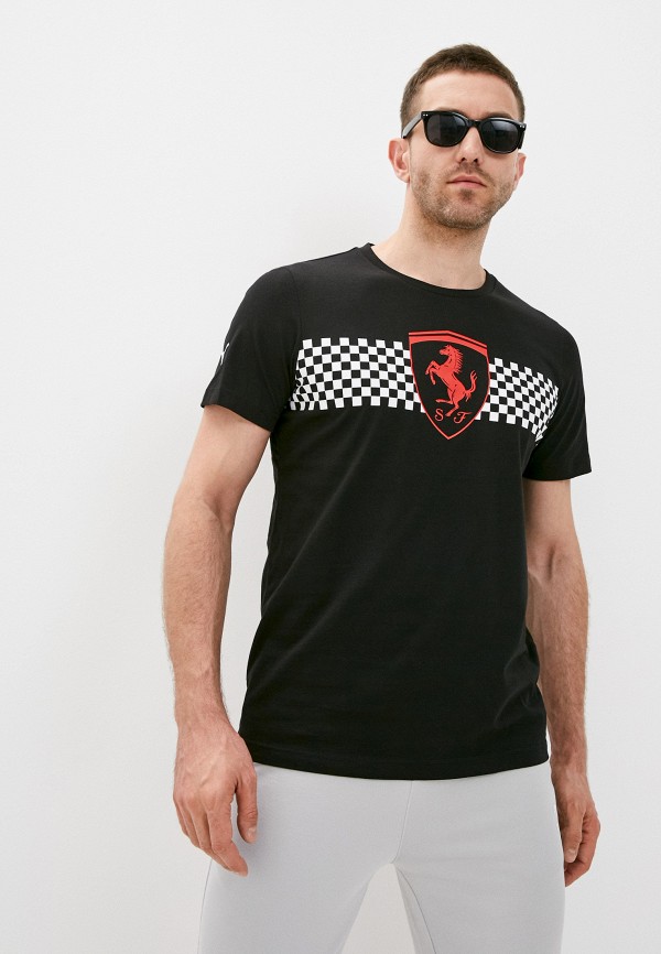 

Футболка PUMA, Черный, Ferrari Race Checkered Flag Tee