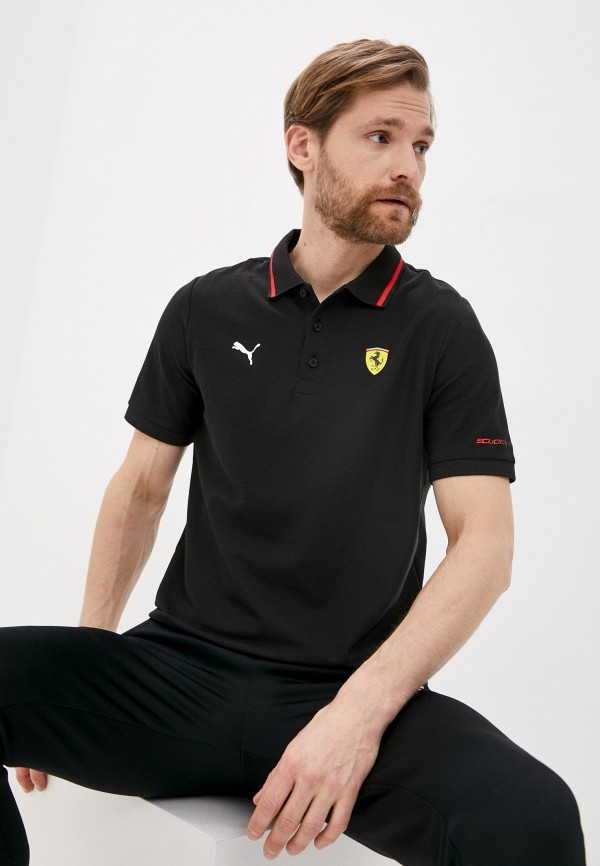 

Поло PUMA, Черный, Ferrari Race Polo