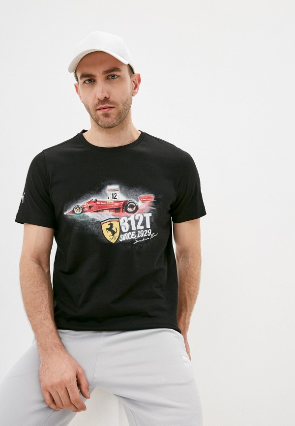 

Футболка PUMA, Черный, Ferrari Race Vintage Graphic Tee