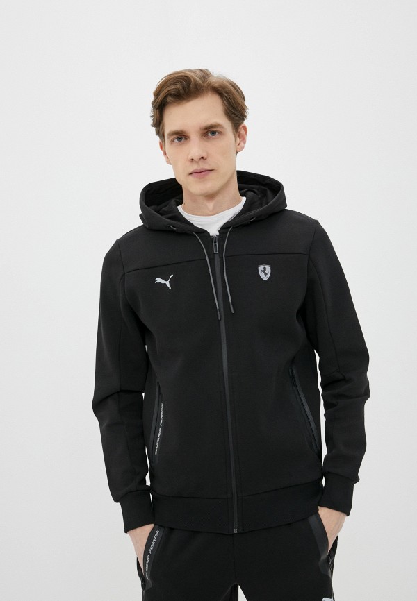 

Толстовка PUMA, Черный, Ferrari Style Hooded Sweat Jacket REGULAR FIT
