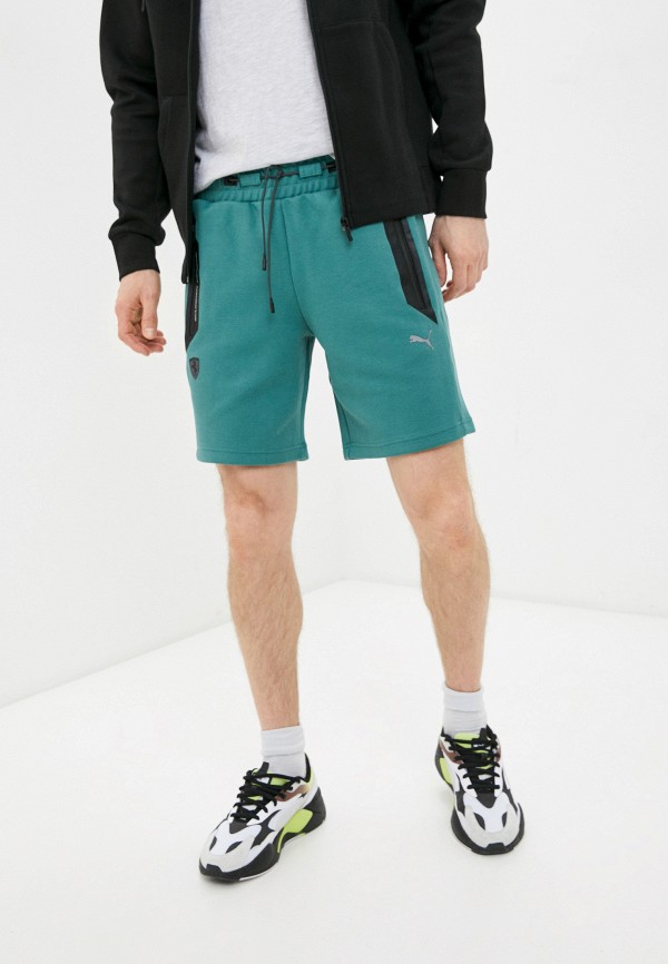 

Шорты спортивные PUMA, Зеленый, PUMA PU053EMMJIV2