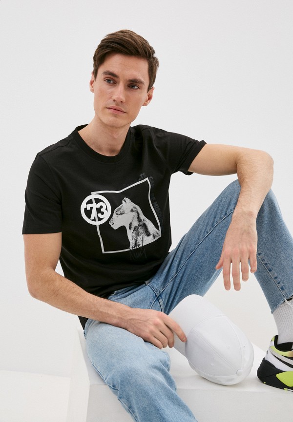 

Футболка PUMA, Черный, Franchise Hoops SS