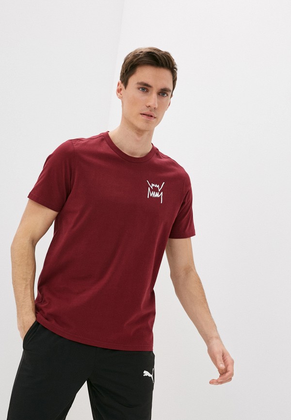 

Футболка PUMA, Бордовый, Franchise SS Tee