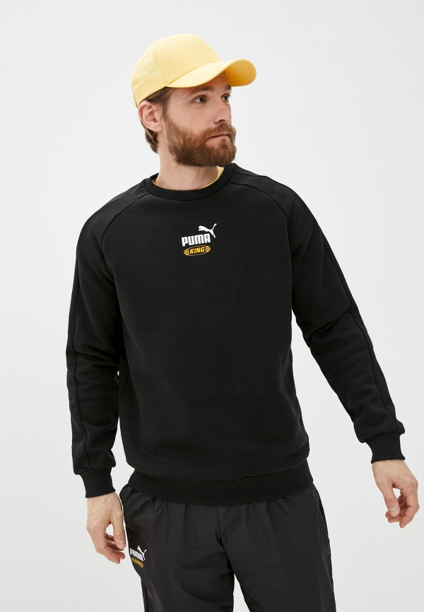 

Свитшот PUMA, Черный, Iconic KING Crew FL