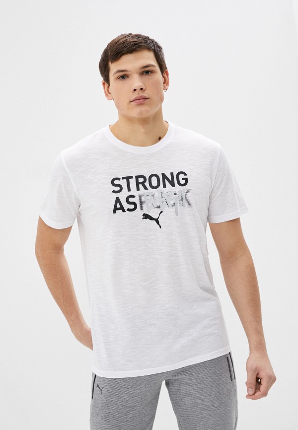 

Футболка спортивная PUMA, Белый, PERFORMANCE SLOGAN SS TEE