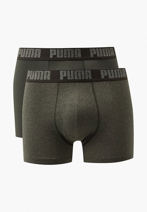

Трусы 2 шт. PUMA, Хаки, Puma Basic Boxer 2P